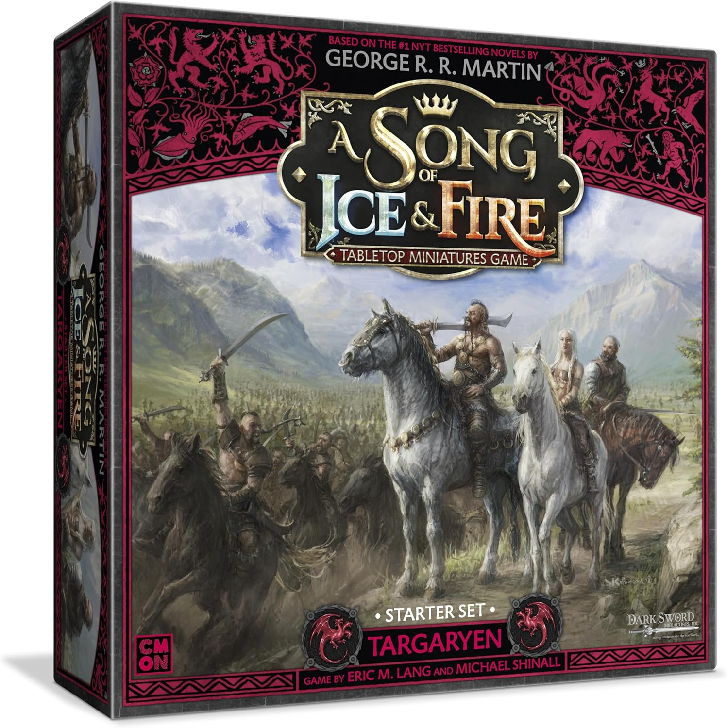 a Song of Ice & Fire Tabletop Miniatures Game Targaryen Starter Set - Command the Fierce House Targaryen! Strategy Game for Adults, Ages 14+, 2+ Players, 45-60 Minute Playtime, Made by