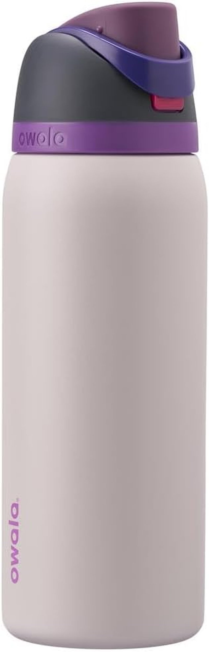 Freesip Insulated Stainless Steel Water Bottle with Straw for Sports, Travel, and School Bpa-Free Sports Water Bottle, 32 Oz, Dreamy Field
