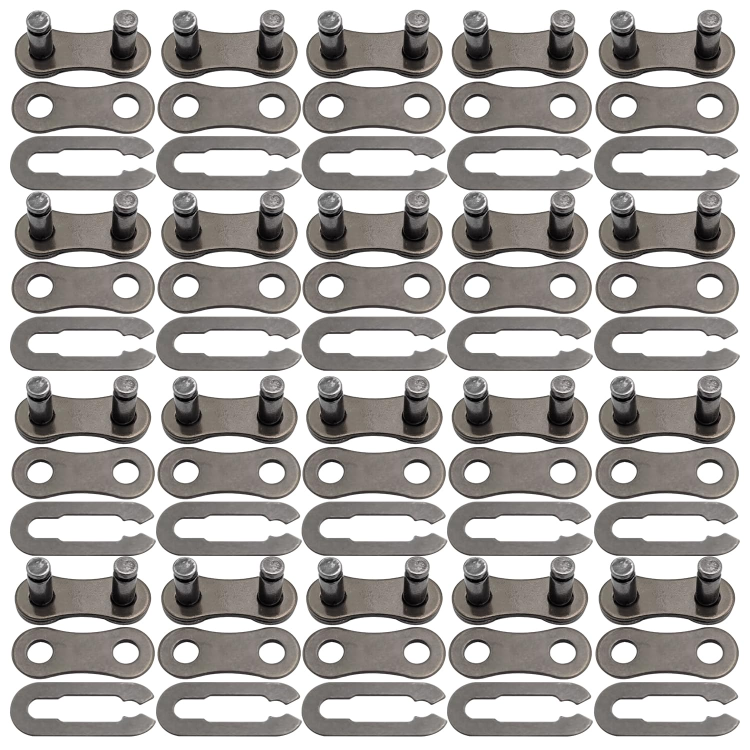 20 Pairs Bike Chain Master Link for 6/7/8/9/10 Speed Chains, Bicycle Bike Metal