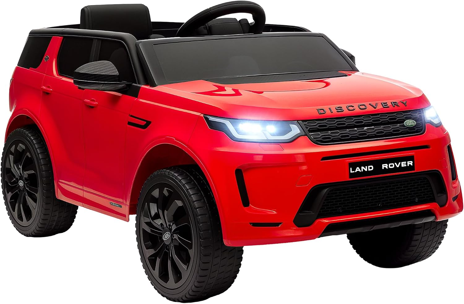 12V Kids Ride on Car Land Rover Discovery Sport Licensed Red