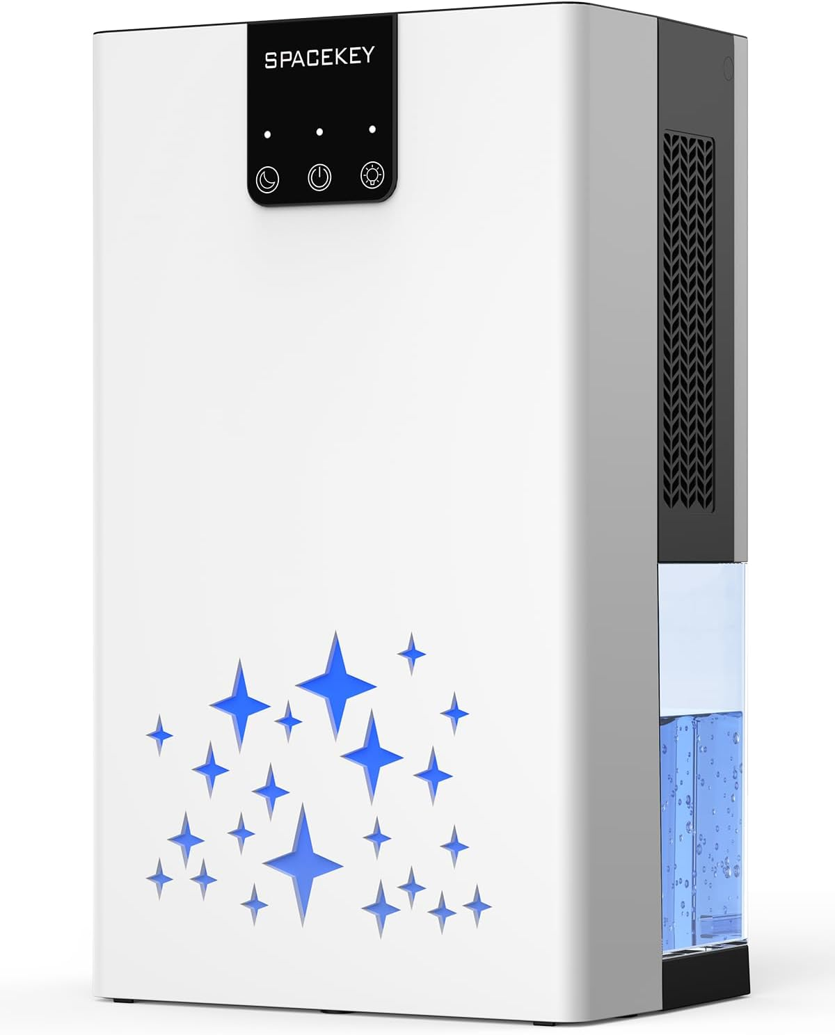 Deshumidificador Hogar 95 OZ Auto Apagado LED 7 Colores Silencioso