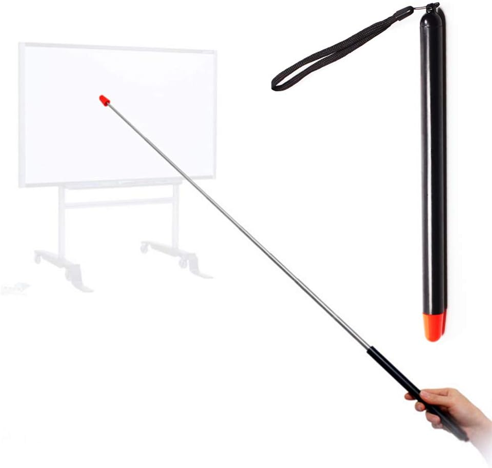 Telescopic Teachers PointerTeaching Pointer Stick for ClassroomMetal Hand