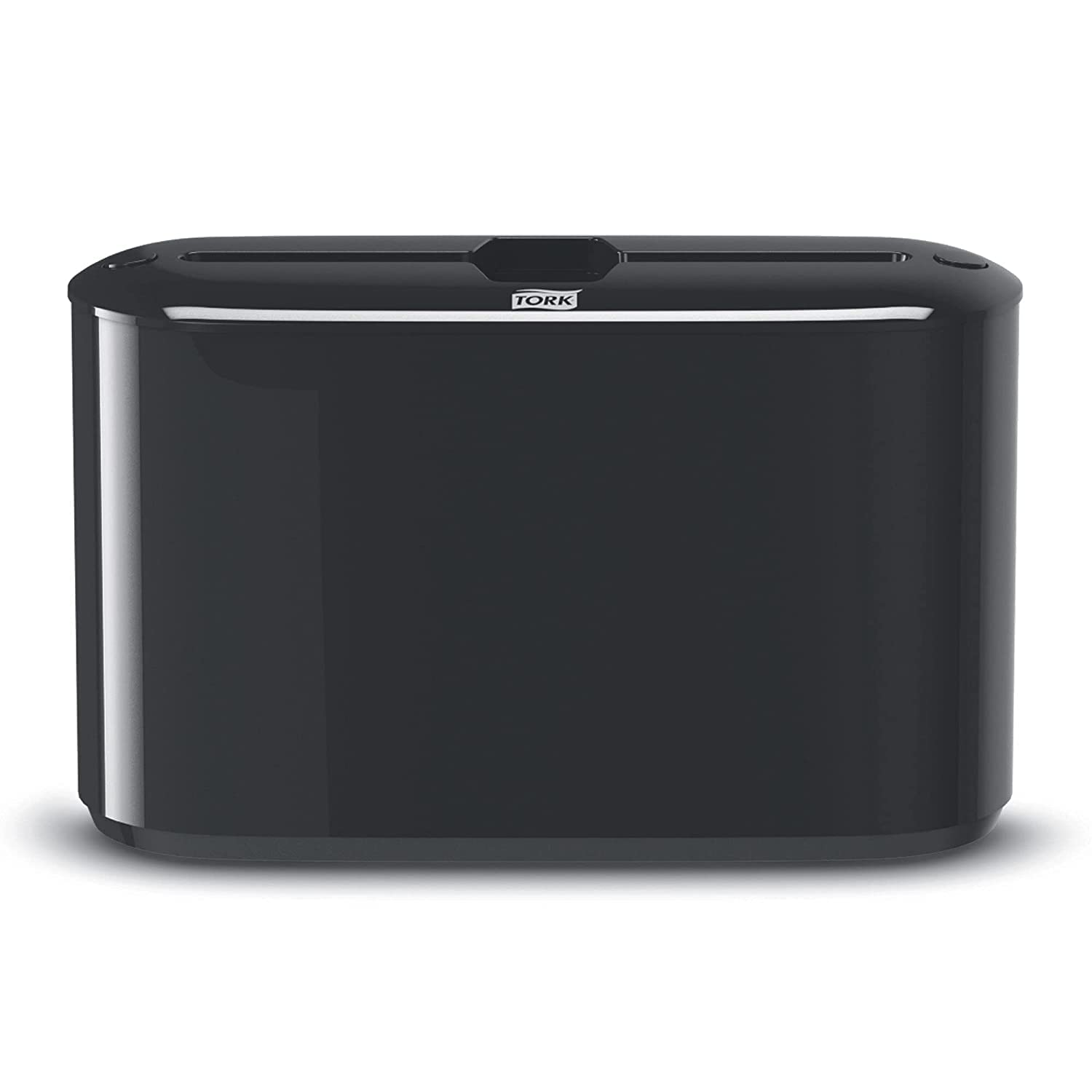 Xpress Paper Towel Dispenser, Black, Single-Dispensing, Compatible with H2 Refills, Space-Saving Design (302028)