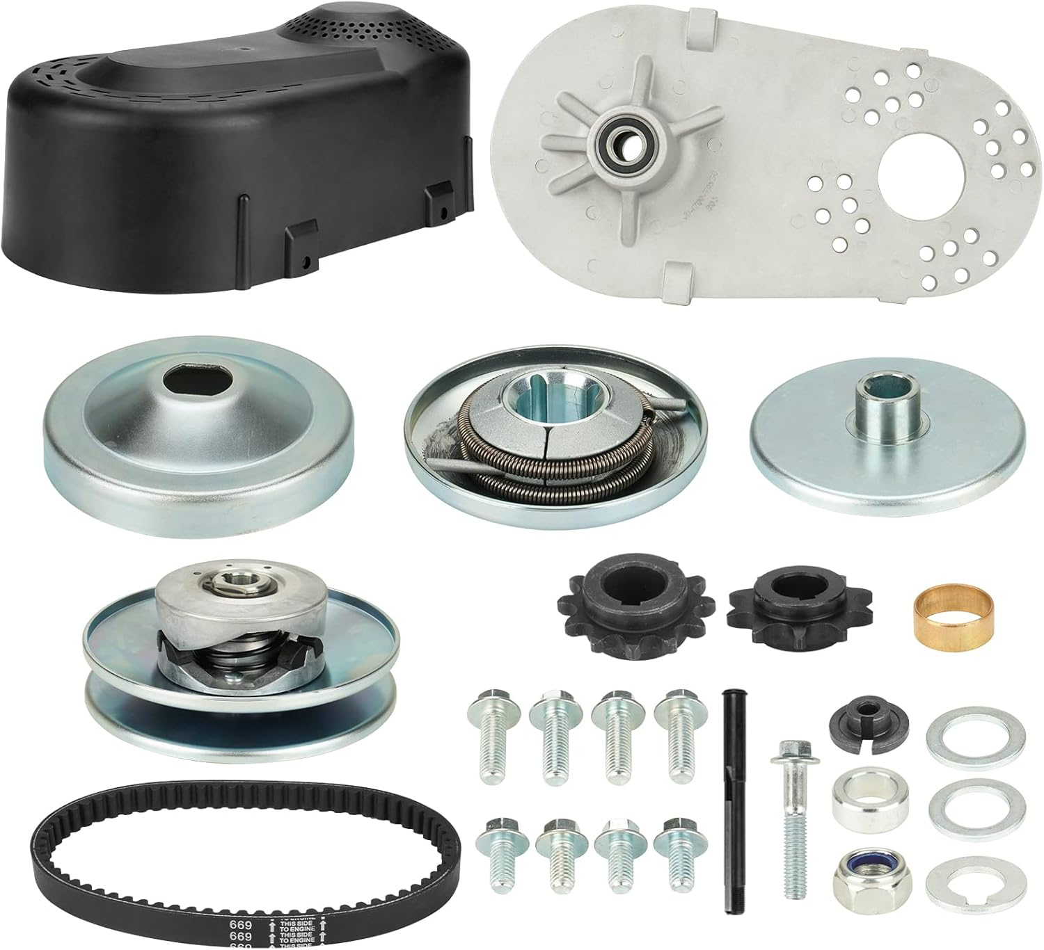 212CC 30 Series Torque Converter Go Kart Clutch 3/4