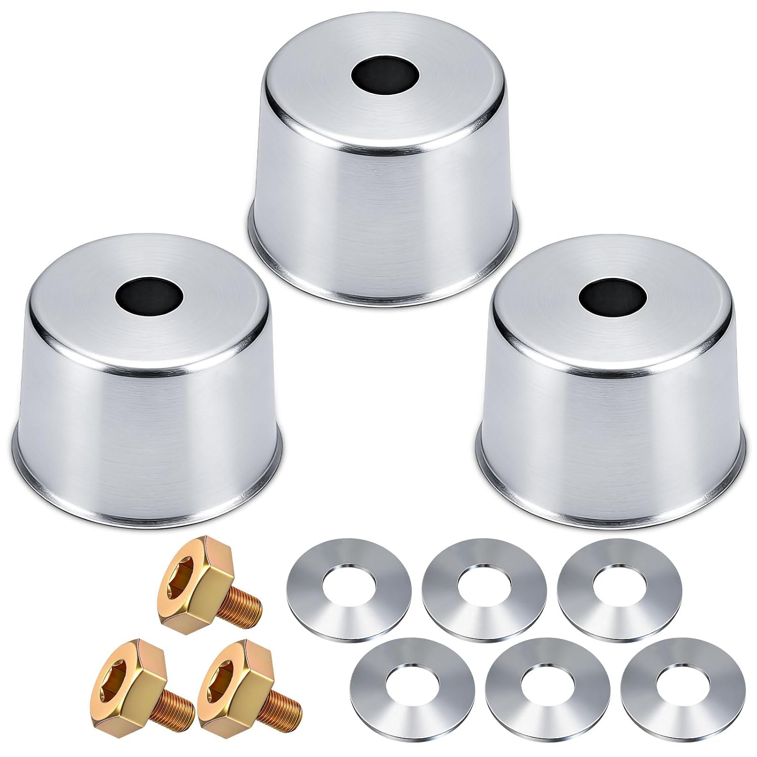 K5647-34312 K5651-34350 Mower Deck Blade Bolts, Blade Washers W/Dust Cover Cap Kit for Kubota K5651-34352 K5651-34372 76539-3437-2 1913-2202 ZD221 ZD323 ZD326 ZG222 ZG227 ZD25F