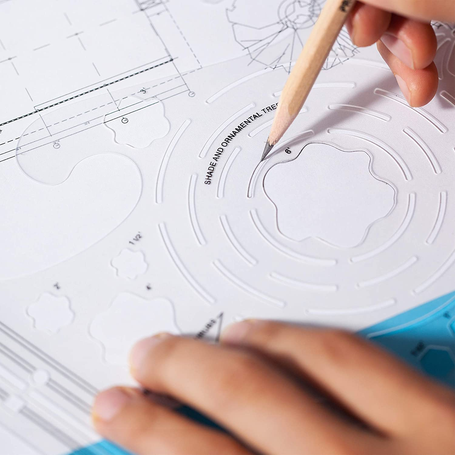 Mr. Pen- Landscape Templates, Architectural Templates, Drafting Tools, Landsc... - Picture 8 of 14