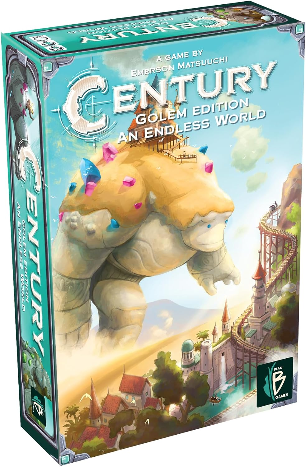 Century Golem Edition an Endless World Board Game - Strategy Game for Kids & Adults, Ages 8+, 2-4 Players, 30-45 Min Playtime, Made by