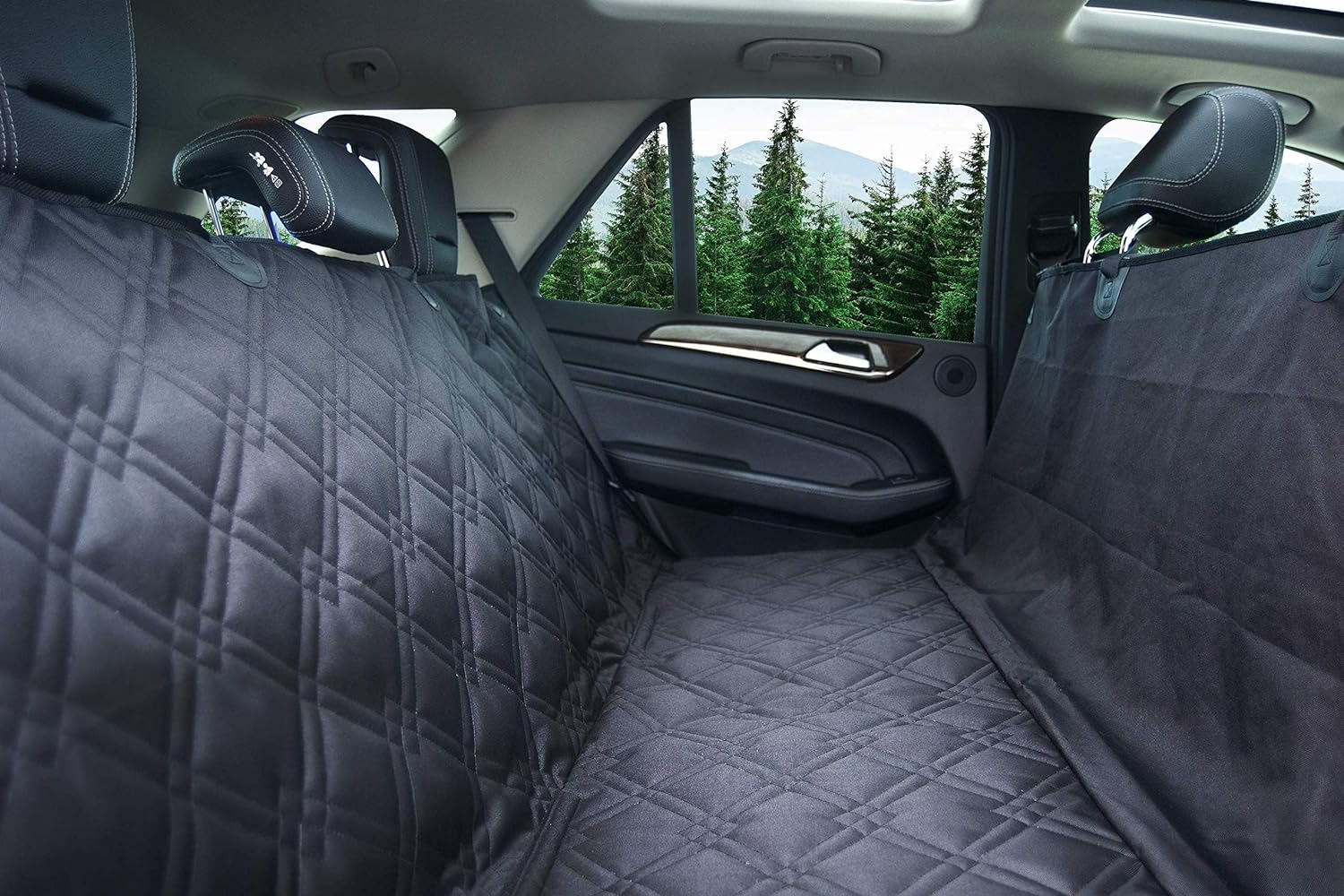 Dog Car Seat Cover for Back Seat 58