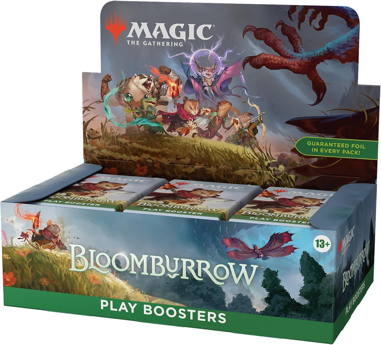 Magic: the Gathering Bloomburrow Play Booster Box - 36 Packs (504 Magic Cards)