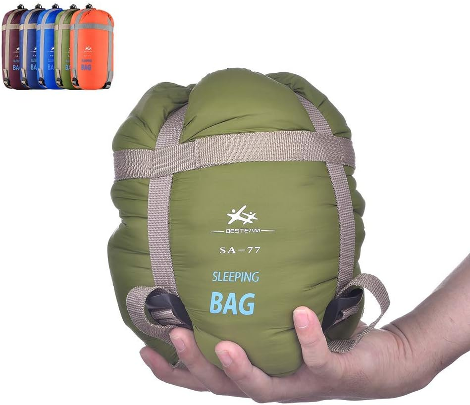 Compact Waterproof Sleeping Bag for All Seasons - Ideal for Camping & Hiking