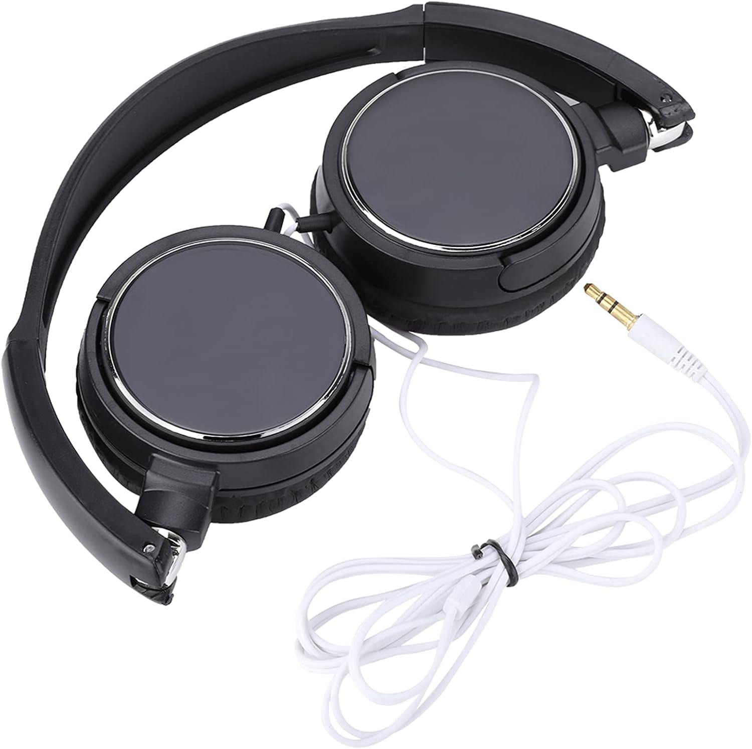 Casque Filaire Compact Pliable Casque De Musique Hifi Stéréo Portable Audio Et Vidéo