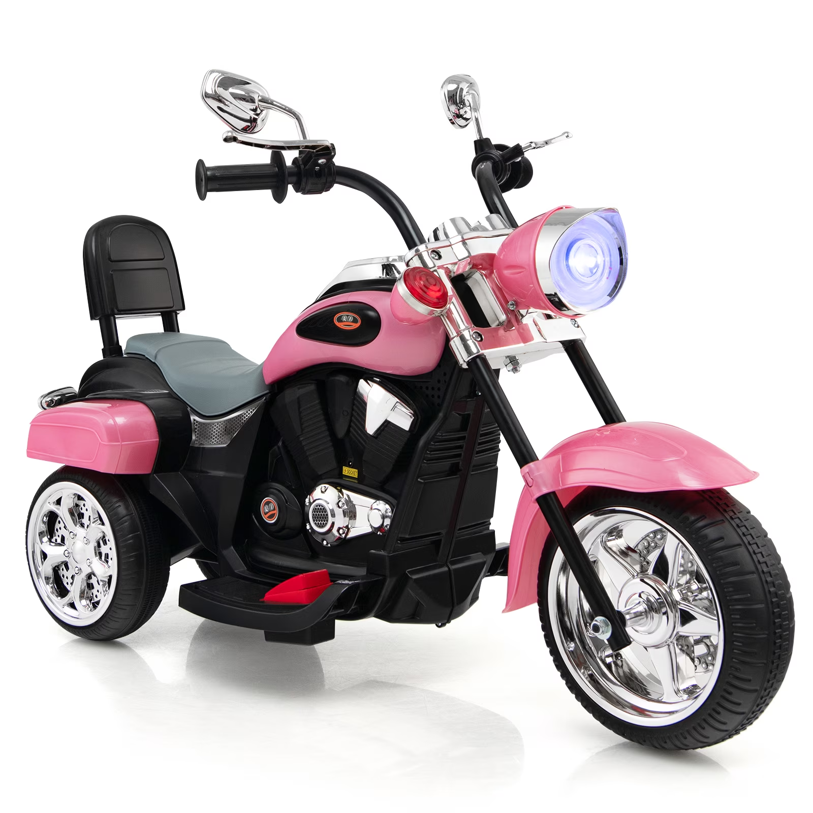 Electric Child Motorcycle Pink Harley Davidson Battery Powered Motor Ride On Toy