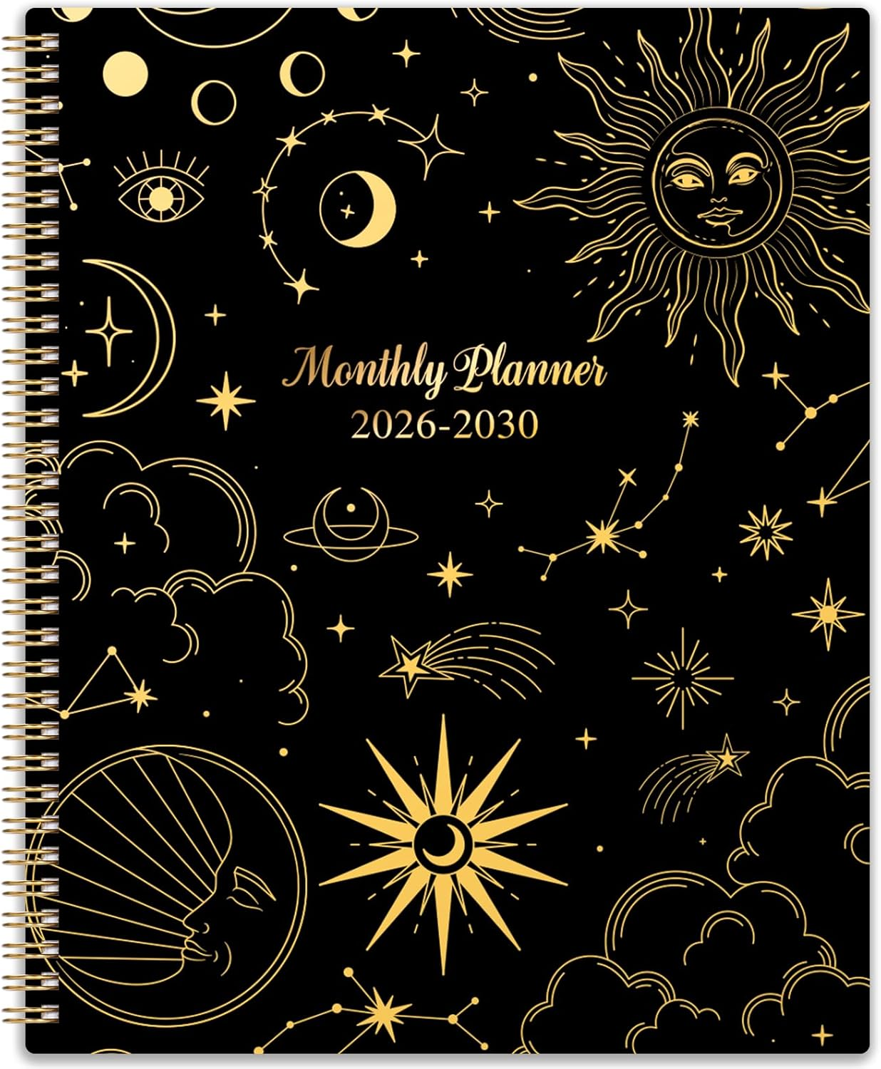 2026-2030 Monthly Planner/Calendar - 5 Year Monthly Planner 2026-2030 from Jan. 2026 - Dec. 2030, 9