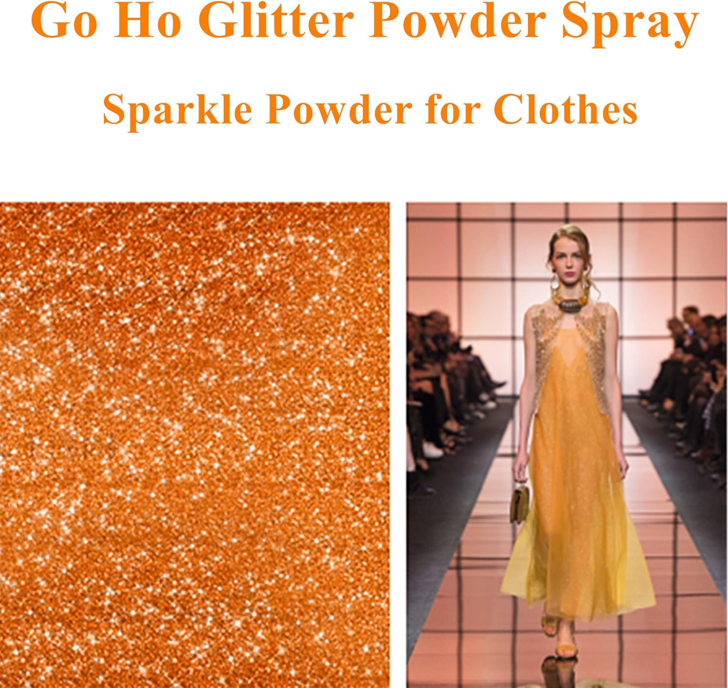 Go Ho Hair and Body Glitter Spray, Festival UV Glitter Effect Glitter Powder ... - Picture 4 of 13
