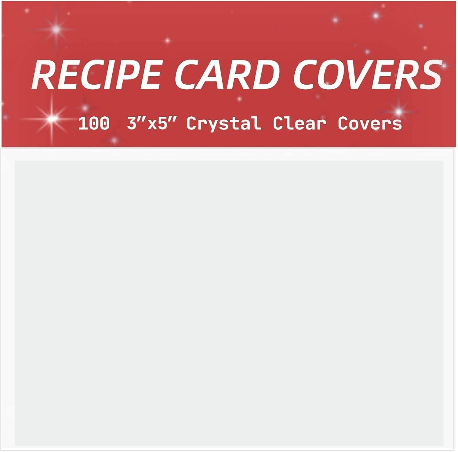 recipe card sleeves 3x5 Amazon.com: tutata 3x5 Inches Recipe Card Protectors, Recipe Card Covers, Index Card Sleeves, Set of 100 : Office Products