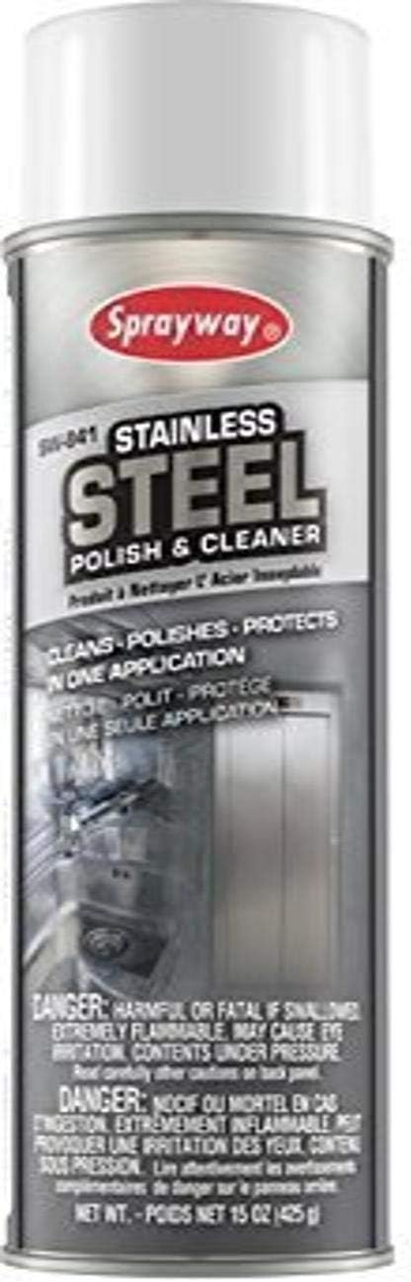 Stainless Steel Cleaner, 15Oz Can, Pack of 2 (841)