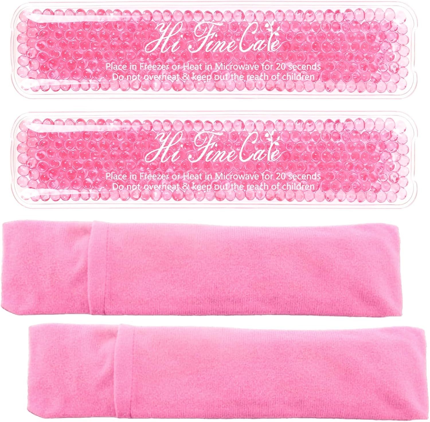 Perineal Cooling Pad for Postpartum Recovery, Extra Durable Gel Cold Packs for Hemorrhoids & C-Section Relief, 2 Reusable Ice Packs & 2 Washable Covers, New Mom Gift