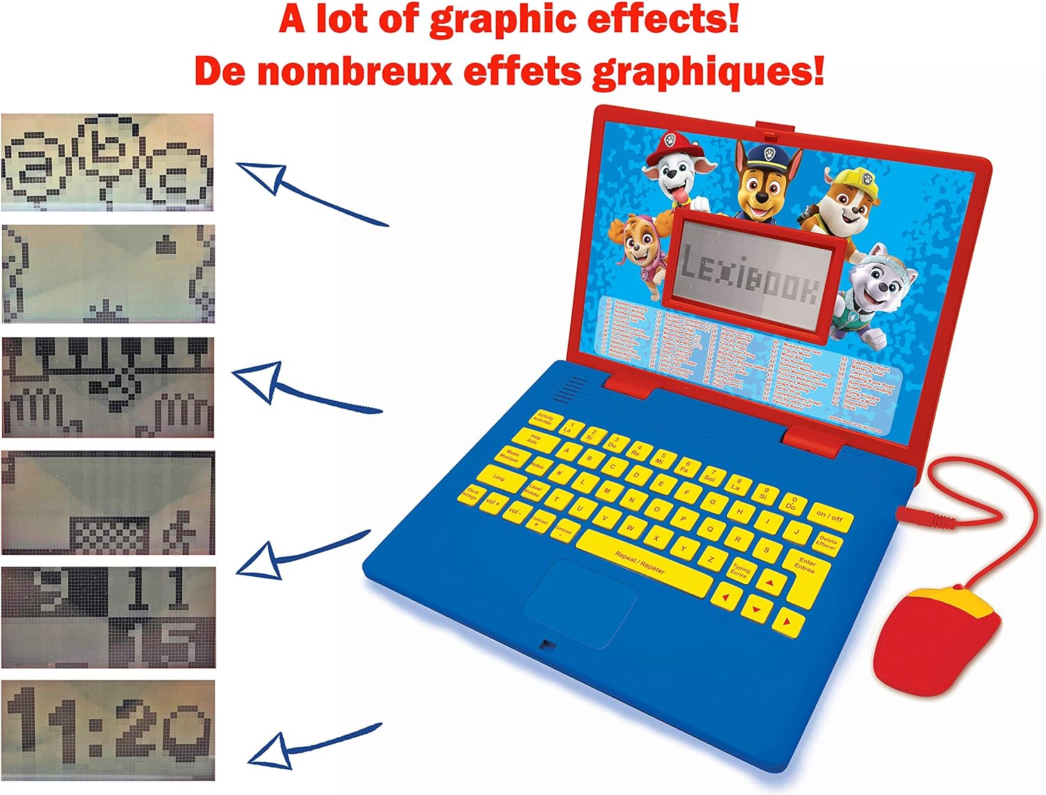Lexibook JC598PAi1 Paw Patrol-Educational and Bilingual Laptop French/English... - Picture 7 of 16