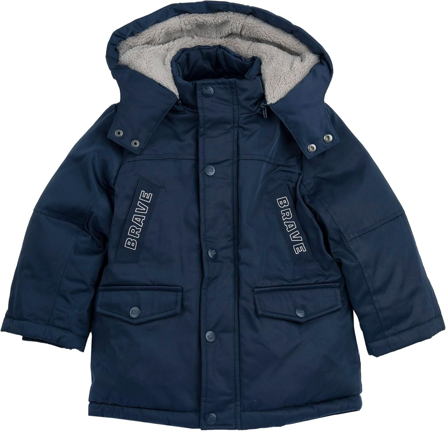 , Giubbotto Bambino Con Cappuccio E Pratica Chiusura a Zip, Lavabile in Lavatrice, Abbigliamento Bambino, Designed in Italy