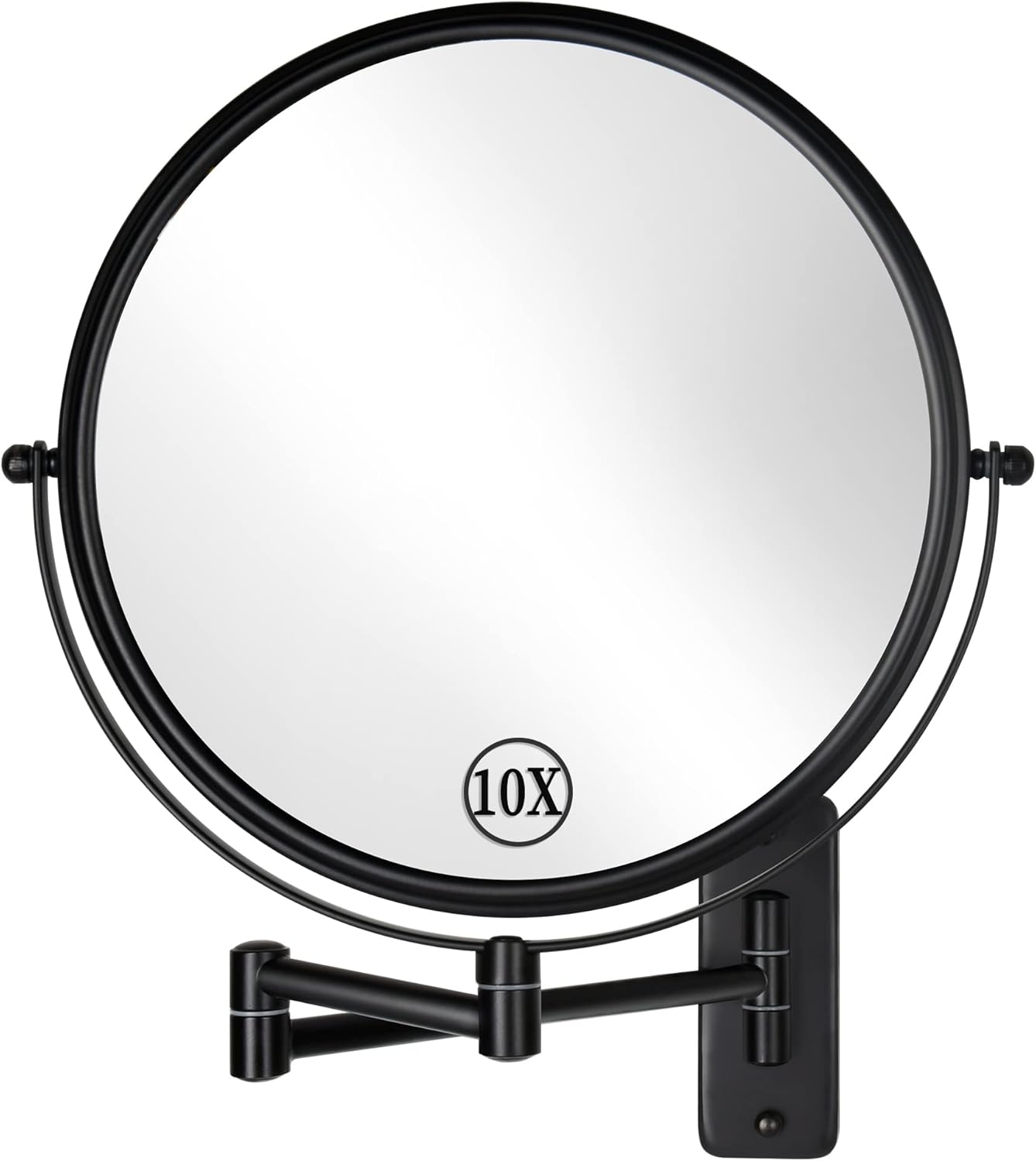 Makeup Mirror Wall Mounted, 1X/ 10X Magnifying Makeup Mirror, 9