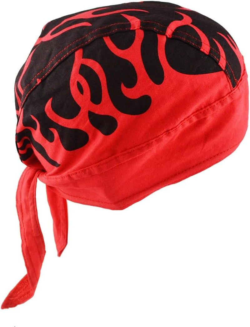 Doo Rag Skull Cap Cycling Headwrap Running Head Wrap Motorcycle Biker Cap Hat... - Picture 4 of 14