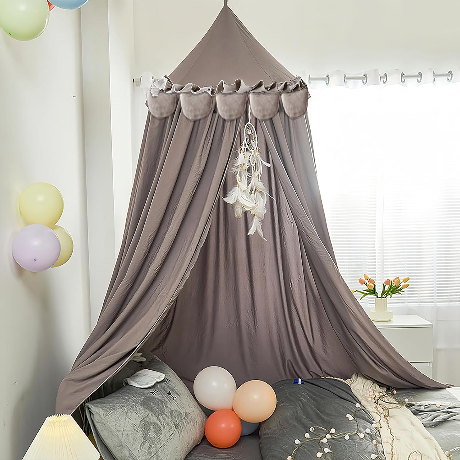 Extra Large Kids Bed Canopy for Girls Boys Bedroom Decor, Crib Canopy Nursery... - Picture 19 of 19