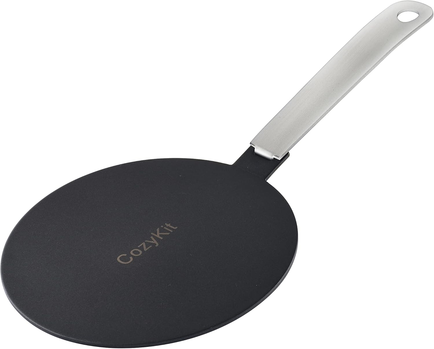 7.5Inch Heat Diffuser Stainless Steel Induction Adapter Plate Removable Handle Coffee Milk Cookware Induction Hob Heat Cooking Diffuser for Electric Stove