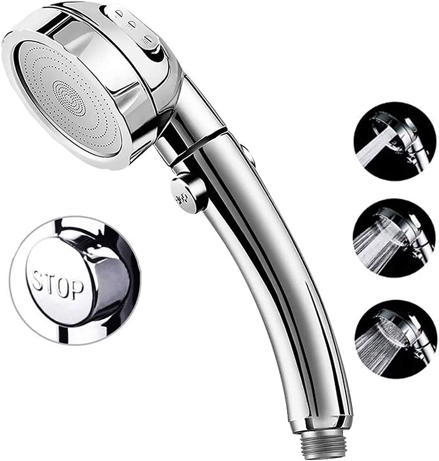 RV Bathroom Accessories RV & Camper Handheld Shower Head With Shut-Off ...