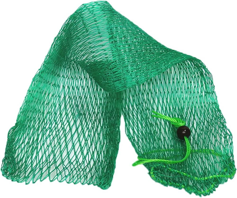Fishing Net Bag Foldable Fishing Keep Net Diving Bag 4/5 Inch Mesh 35 Inch Length Fishing Net