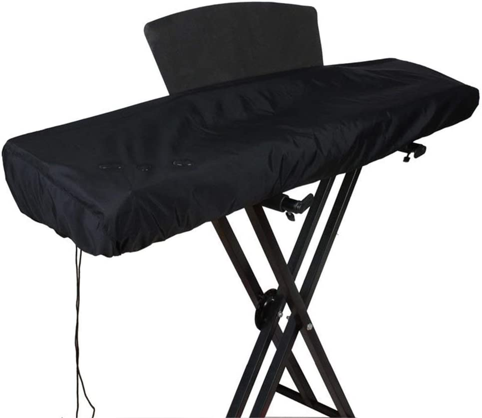 88 Key Keyboard Cover/Electronic Piano Keyboard Dust Cover with Drawstring made of 420D Oxford / 88 Key Music Keyboard Cover