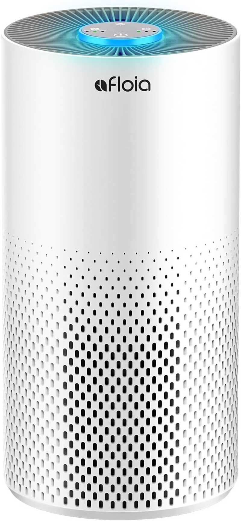 Air Purifiers for Home Bedroom Large Room up to 1076 Ft², 3-Stage Filter Cleaner Odor Eliminator, Remove Pets Dust Dander Hair Allergy Mold Pollen Smoke Smell, Quiet 22 Db, 7 Colors Night Light