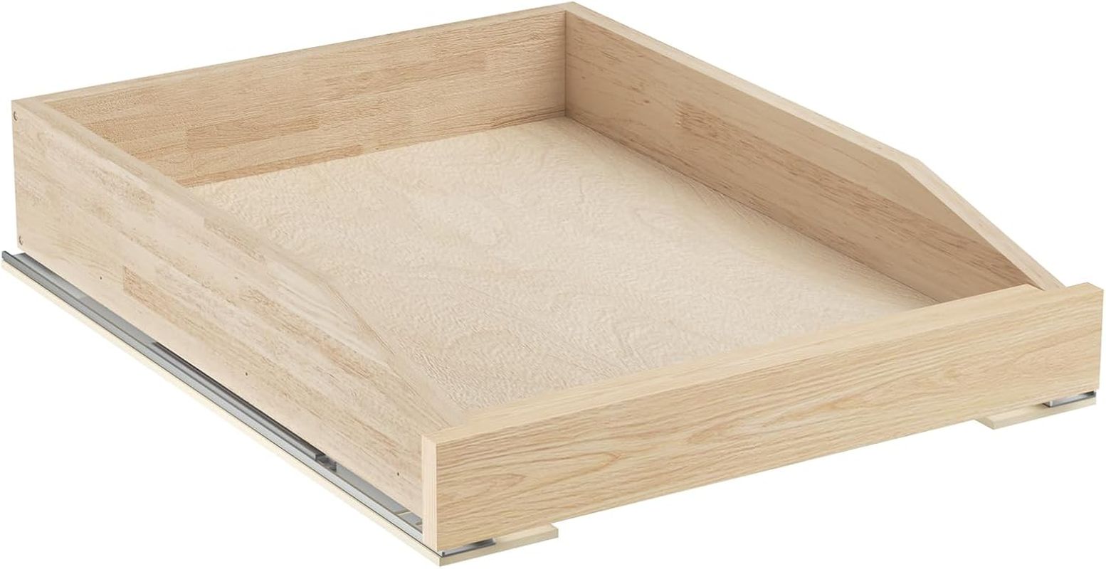 Pull Out Cabinet Organizer with Soft Close, 16-1/2