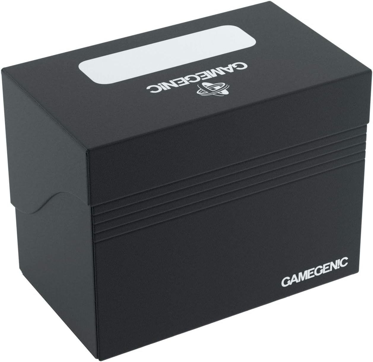 Gamegenic 80 Sleeves Side Holder Deck Box, Black - Picture 3 of 19