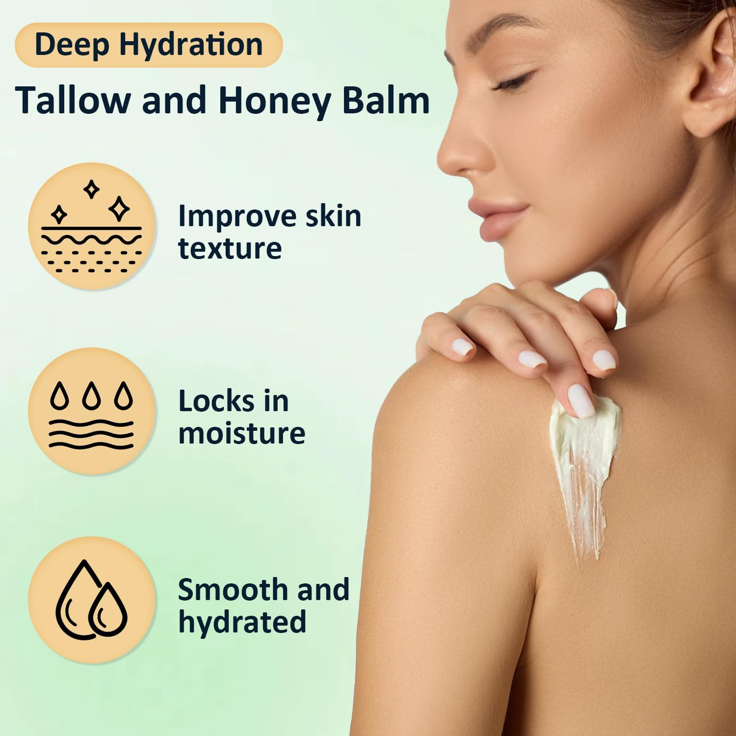Tallow and Honey Balm, Beef Tallow and Honey Balm, Refreshing and Non Greasy ... - Picture 8 of 13