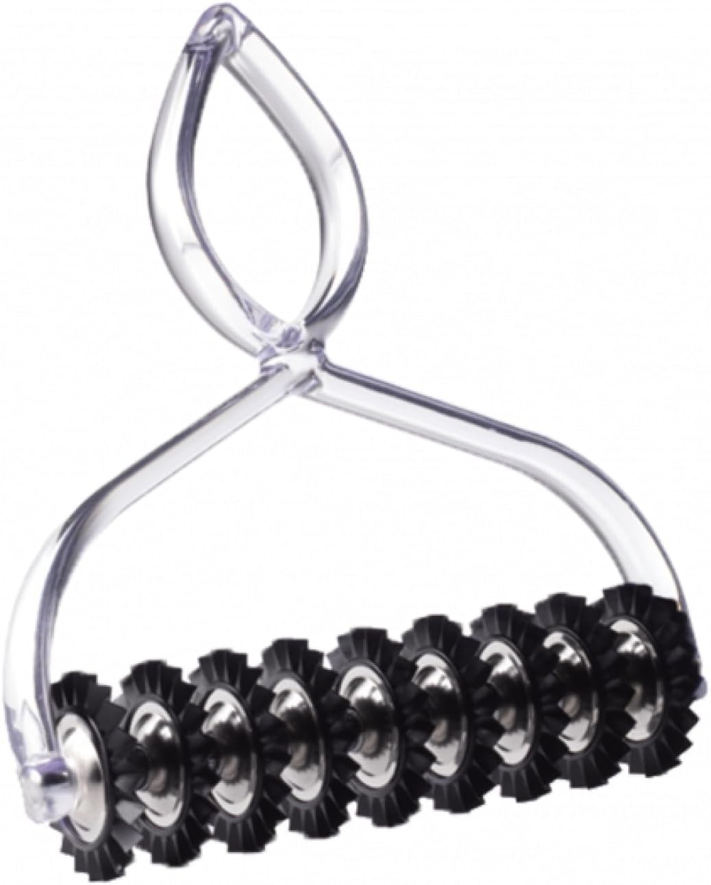Adjustable Pasta Cutter with Nine Interlocking Wheels, 14.5 Cm X 16 Cm X 4 Cm Size