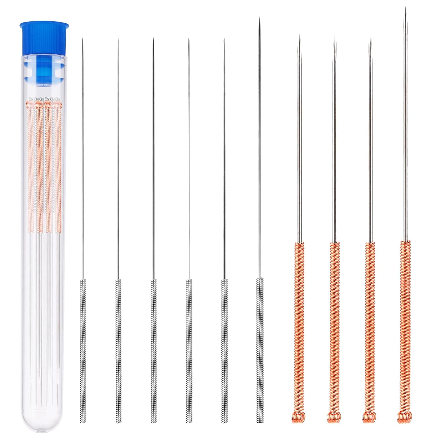 3D Printer Nozzle Cleaning Kit, 10 Pcs Stainless Steel Nozzle Cleaning Needles 0.15/0.2/0.25/0.3/0.35/0.4/0.5/0.6/0.8/1.0Mm for 3D Printer Accessories