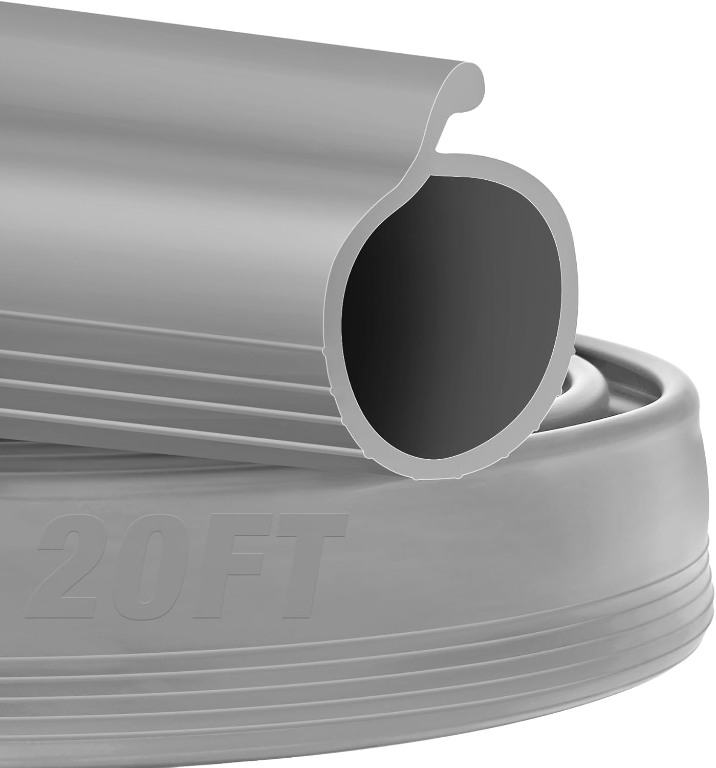 Tolanbbt 20FT Garage Door Seals Bottom Rubber 0.19