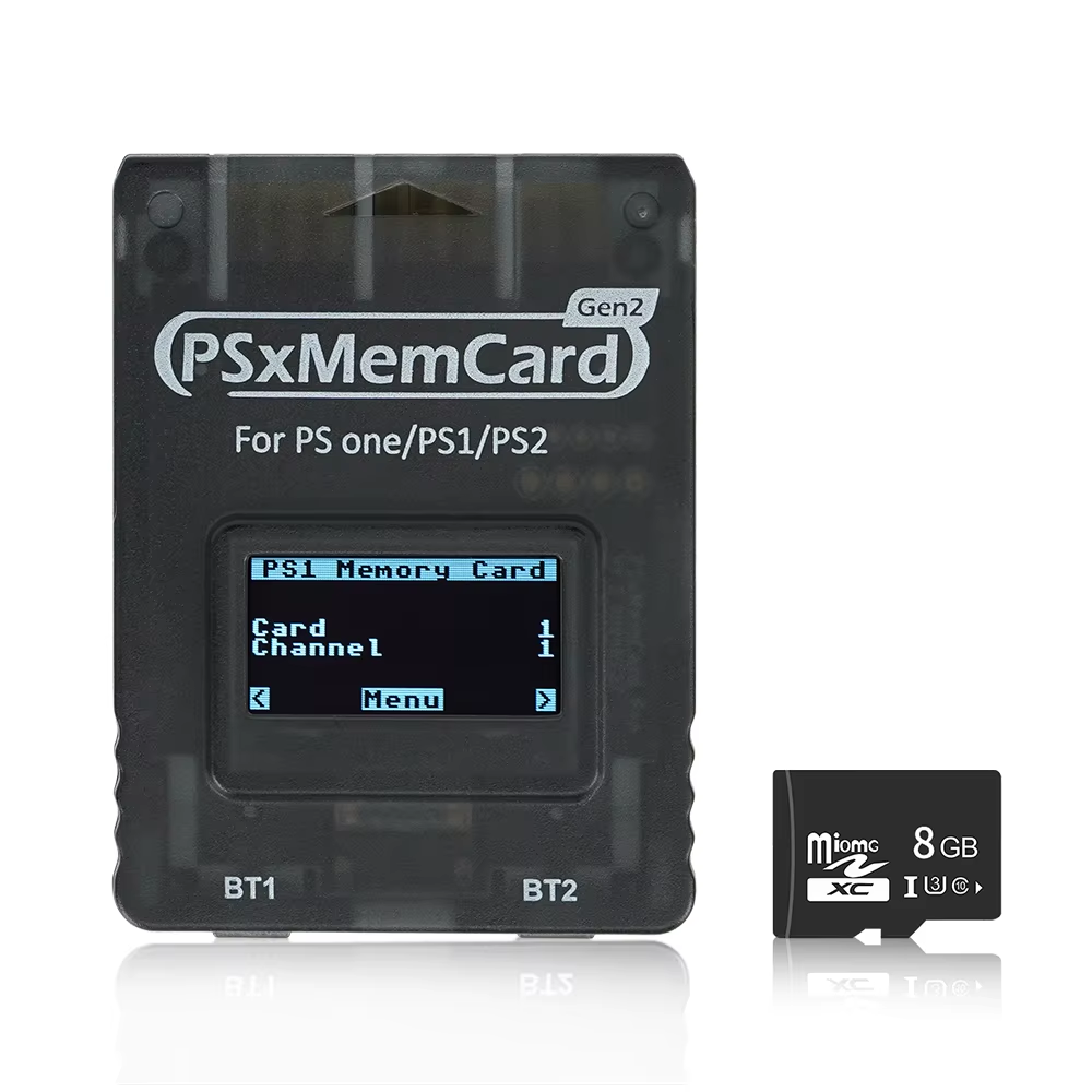 Psxmemcard Gen2 Sd2Psxtd to Store Saves for PS1 and PS2 Games for Playstation1 PS One Playstation2 Game Consoles