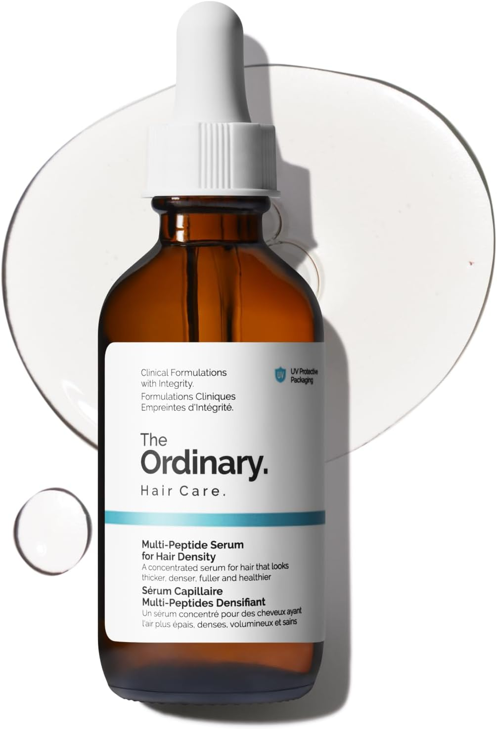 The Ordinary Multi-Peptide Serum for Hair Density, Peptide-Powered Formula for Thicker, Fuller Looking Hair, 60Ml