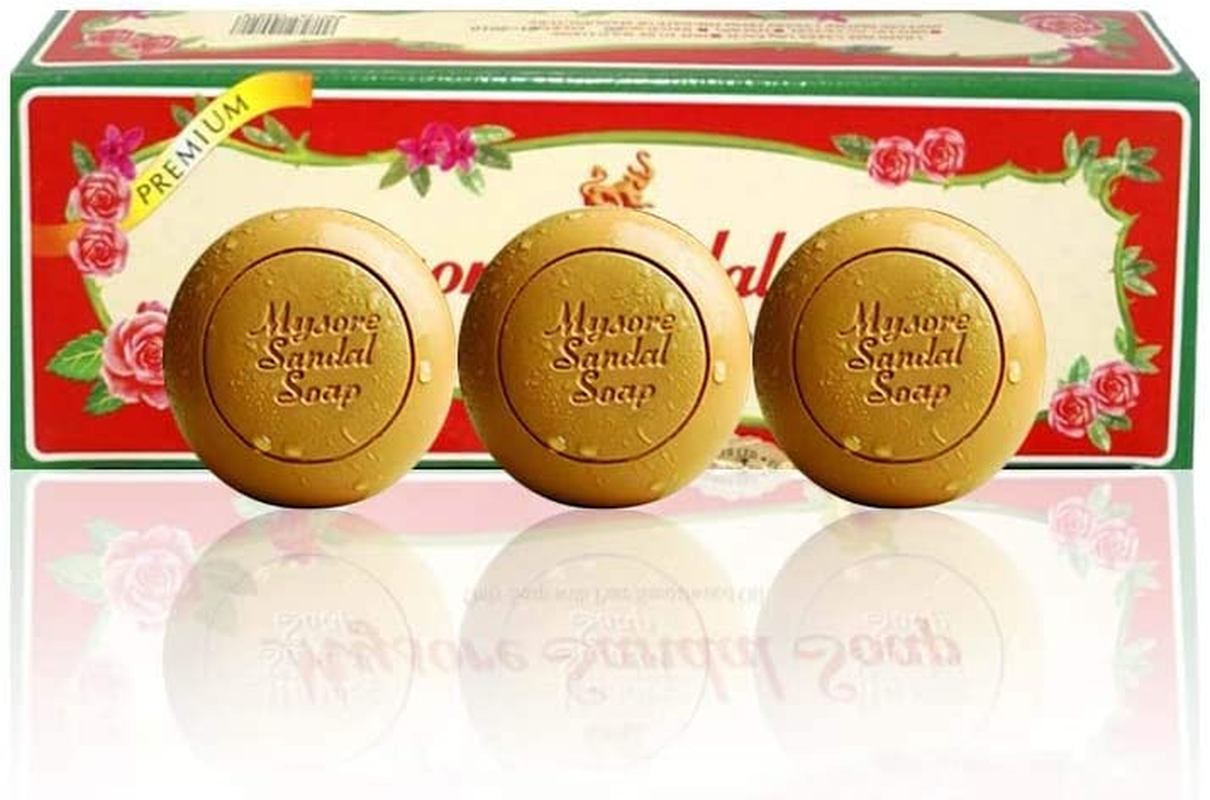 Mysore Sandal Soap Gift Pack, 450 g - Picture 5 of 9