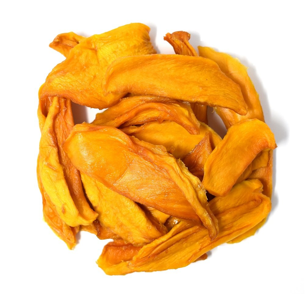 Anna and Sarah Dried Organic Mango, No Sugar Added, No Preservatives, Al-Natural, Premium Quality in Resealable Bag 3 Lbs