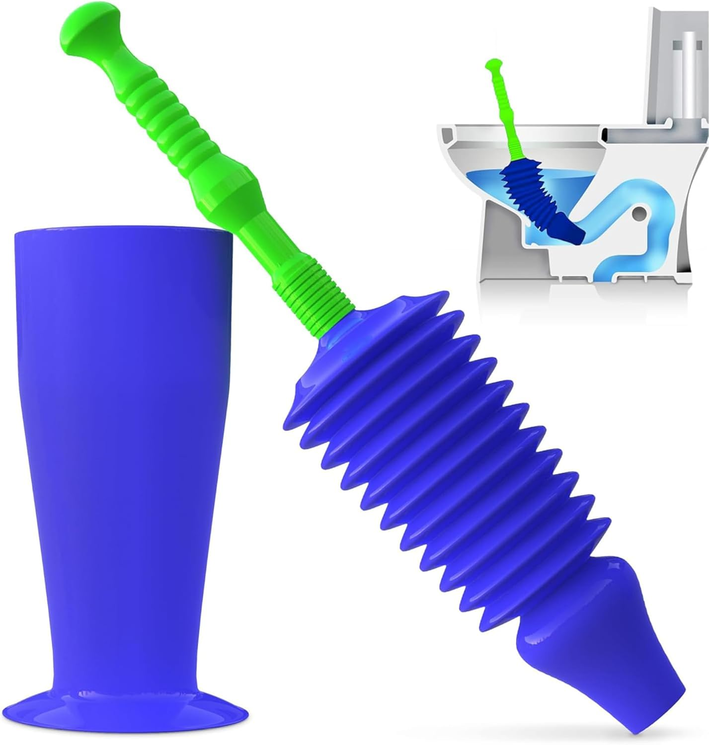World'S Best Toilet Plunger - Plunger Toilet Unblocker Heavy Duty - Plungers