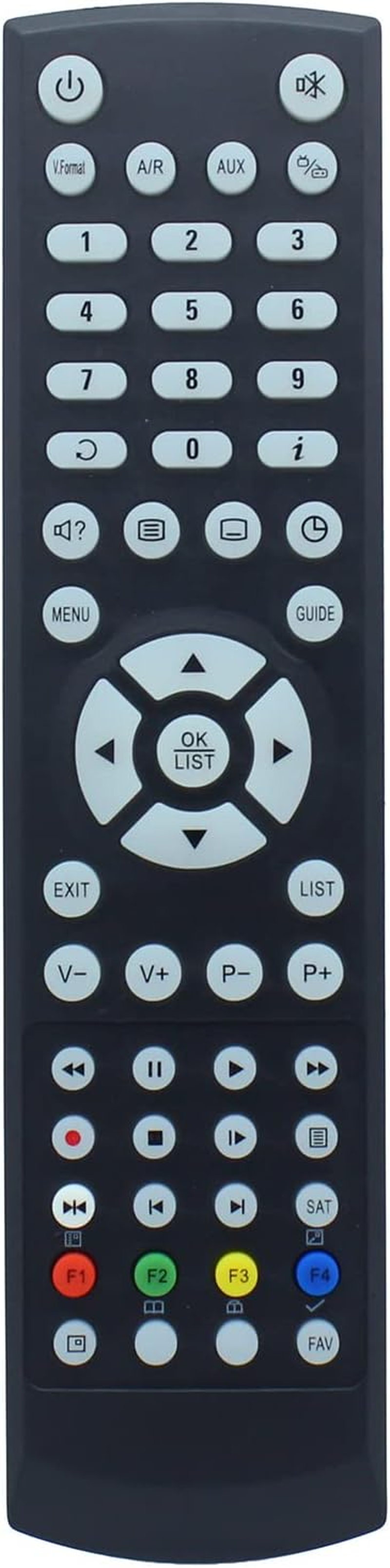 TRF-7160 Remote Control Replacement for Topfield PVR TF7100HD Pvrt plus TRF-7160 PVR TRF-7260 PVR TRF7170 PVR TRF-7260PLUS PVR TPR5000 PVR TF-G9700