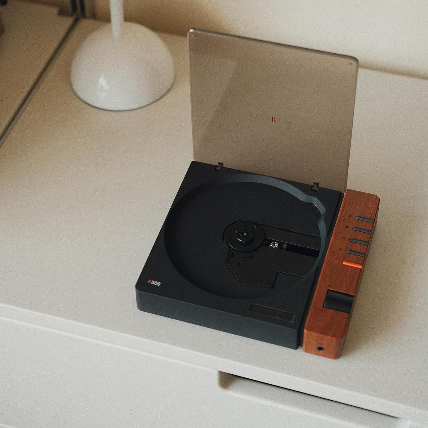 syitren R300 CD Player Portable Bluetooth Desktop Retro CD Players for Home,W... - Picture 9 of 13