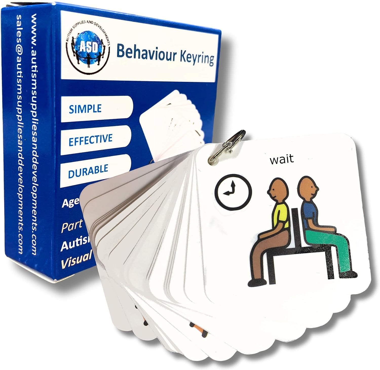 Behaviour Keyring – visual communication and behaviour management tool compat... - Picture 2 of 16