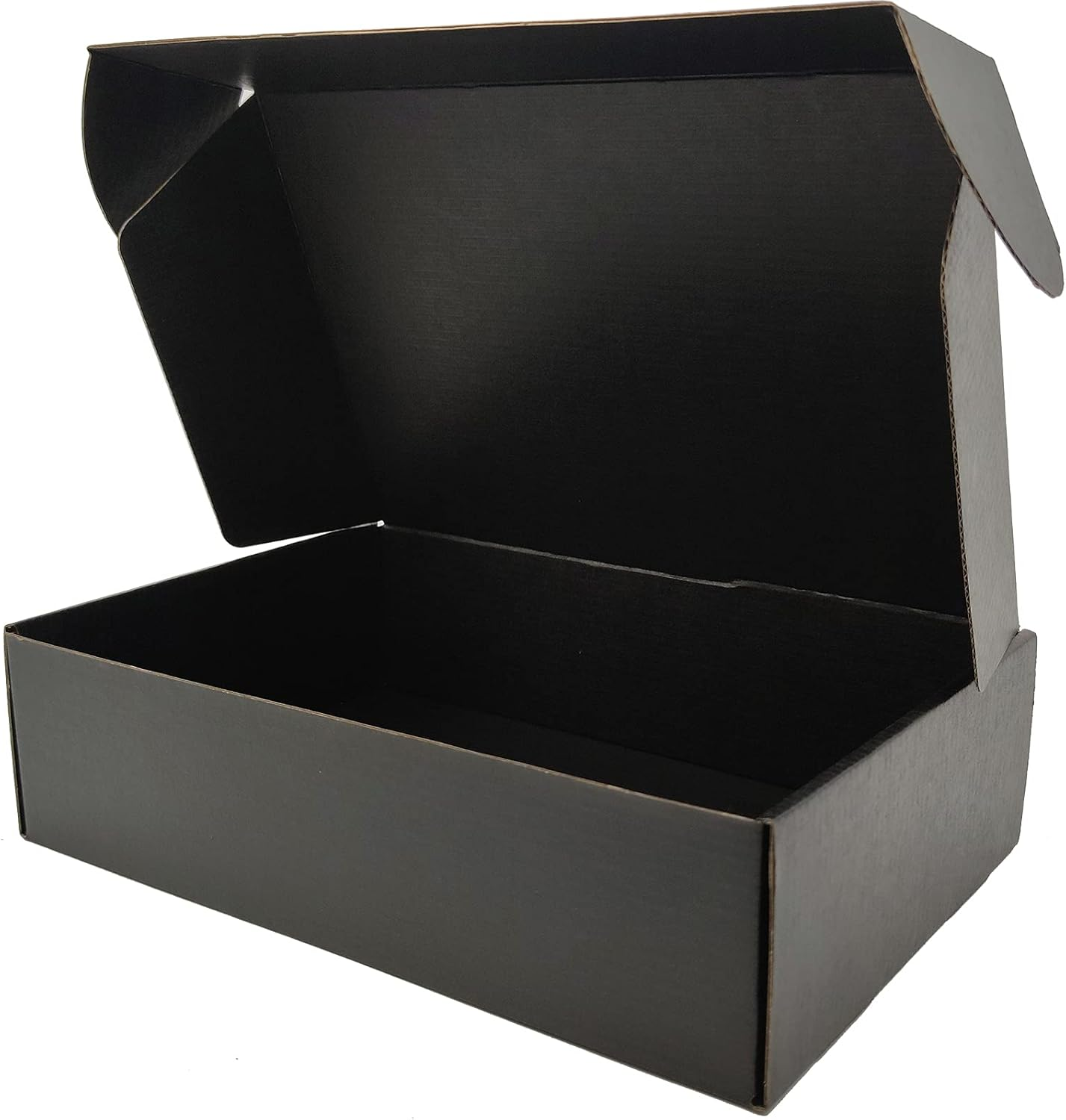 Black Shipping Boxes for Small Business Pack of 20-12X8X3 Inches Cardboard Corrugated Mailer Boxes for Shipping Packaging Craft Gifts Giving Products