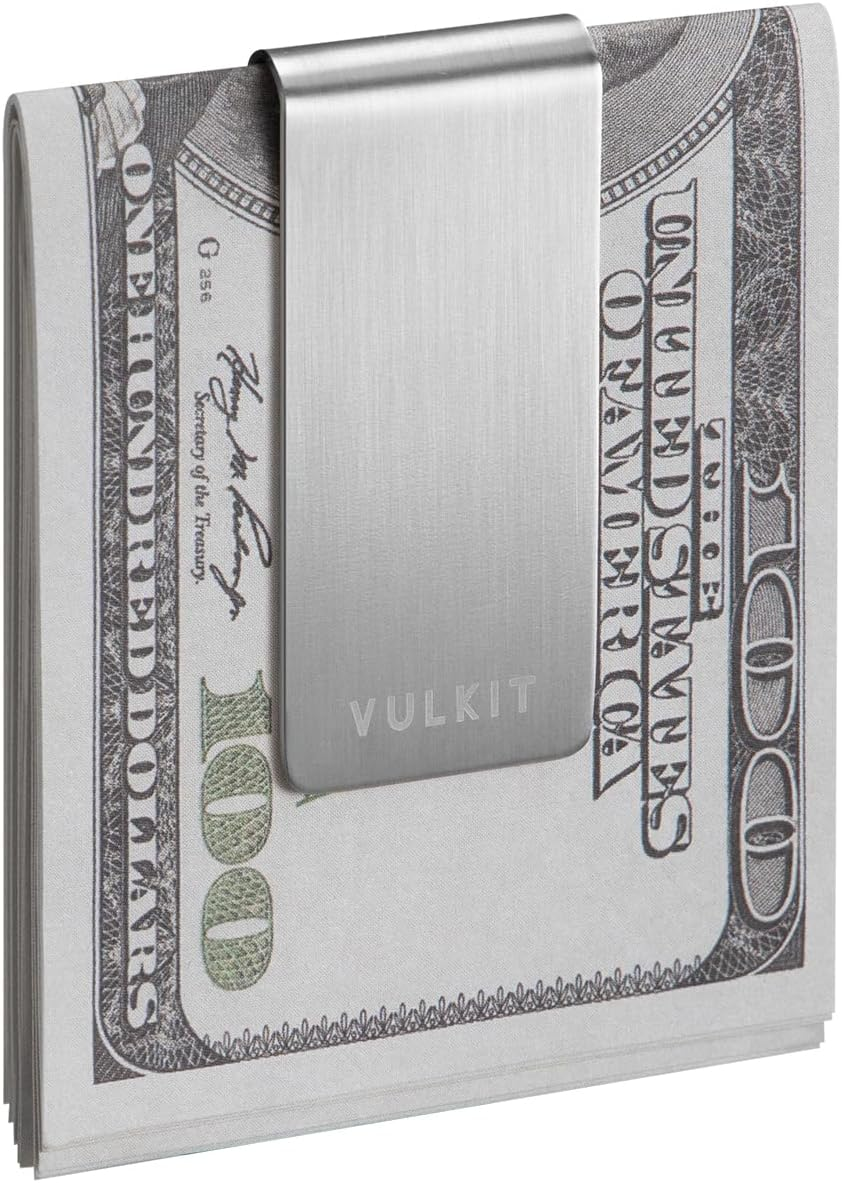 Clip billetes acero inoxidable porta billetes accesorios EDC clips para billetes