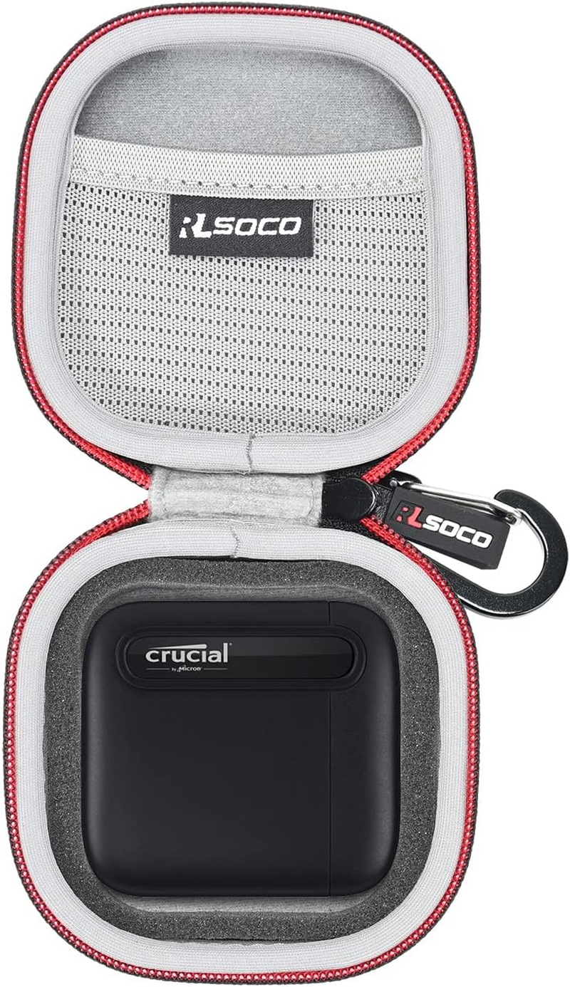 Hard Case for Crucial X9/X9 Pro/X10/X10 Pro/X6 Portable SSD,8TB/6TB/4TB/2TB/1TB/500GB External Solid State Drive