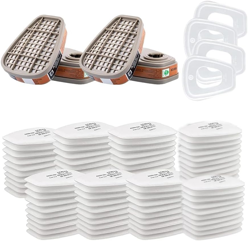 Pré Filtro Mascara 6200 Respirador 3m 5n11 Caixa Com 8 Und - Foto 6