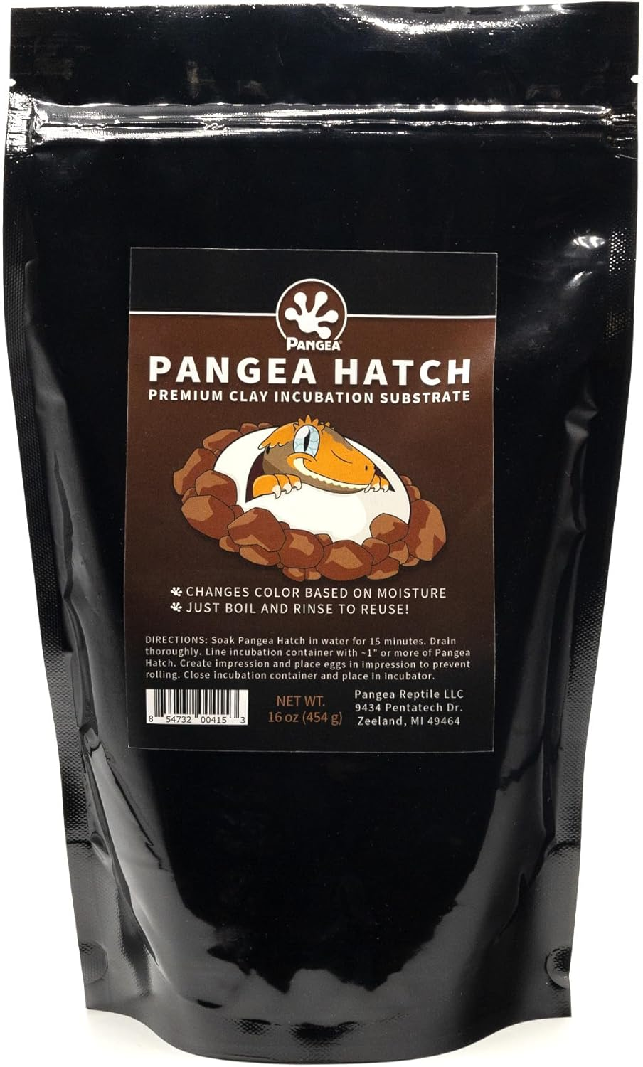 Pangea Hatch Premium Reptile Egg Incubation Substrate (1 Lb) (Package May Vary)